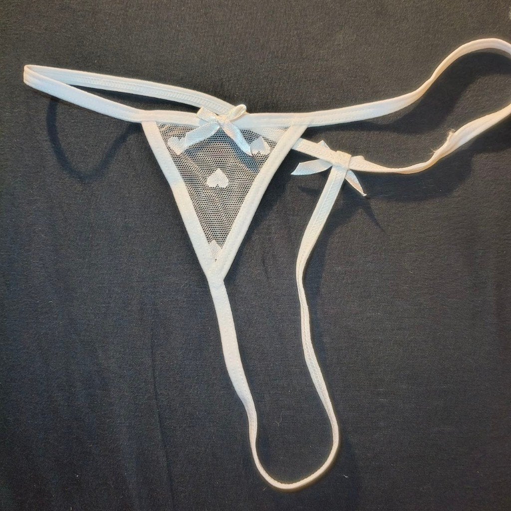 Schattig Wit Stringetje, Verzenden, Wit, String