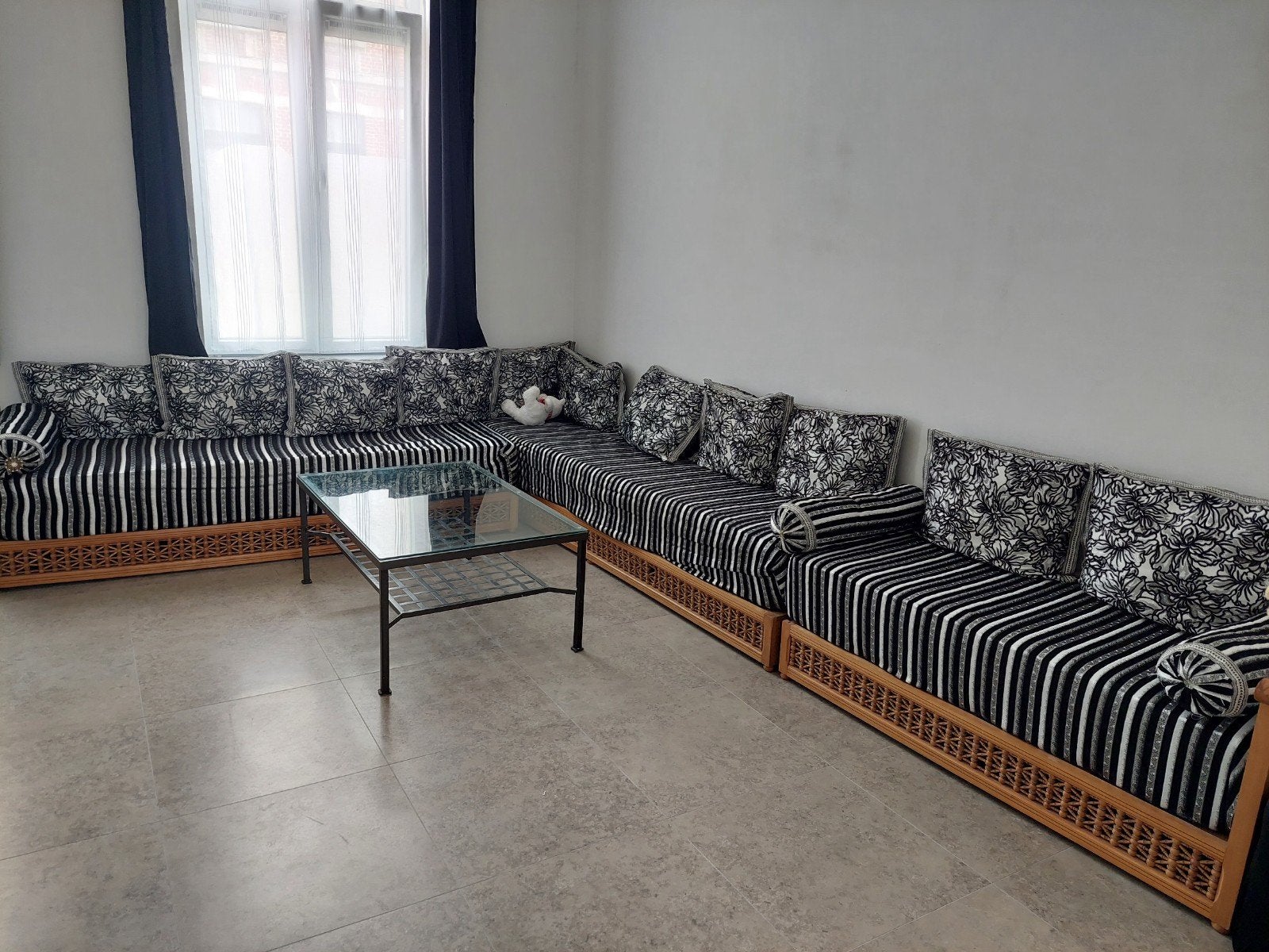 salon oriental avec 2 jeux de housse, Maison & Meubles, Canapés | Coins salons complets, Enlèvement