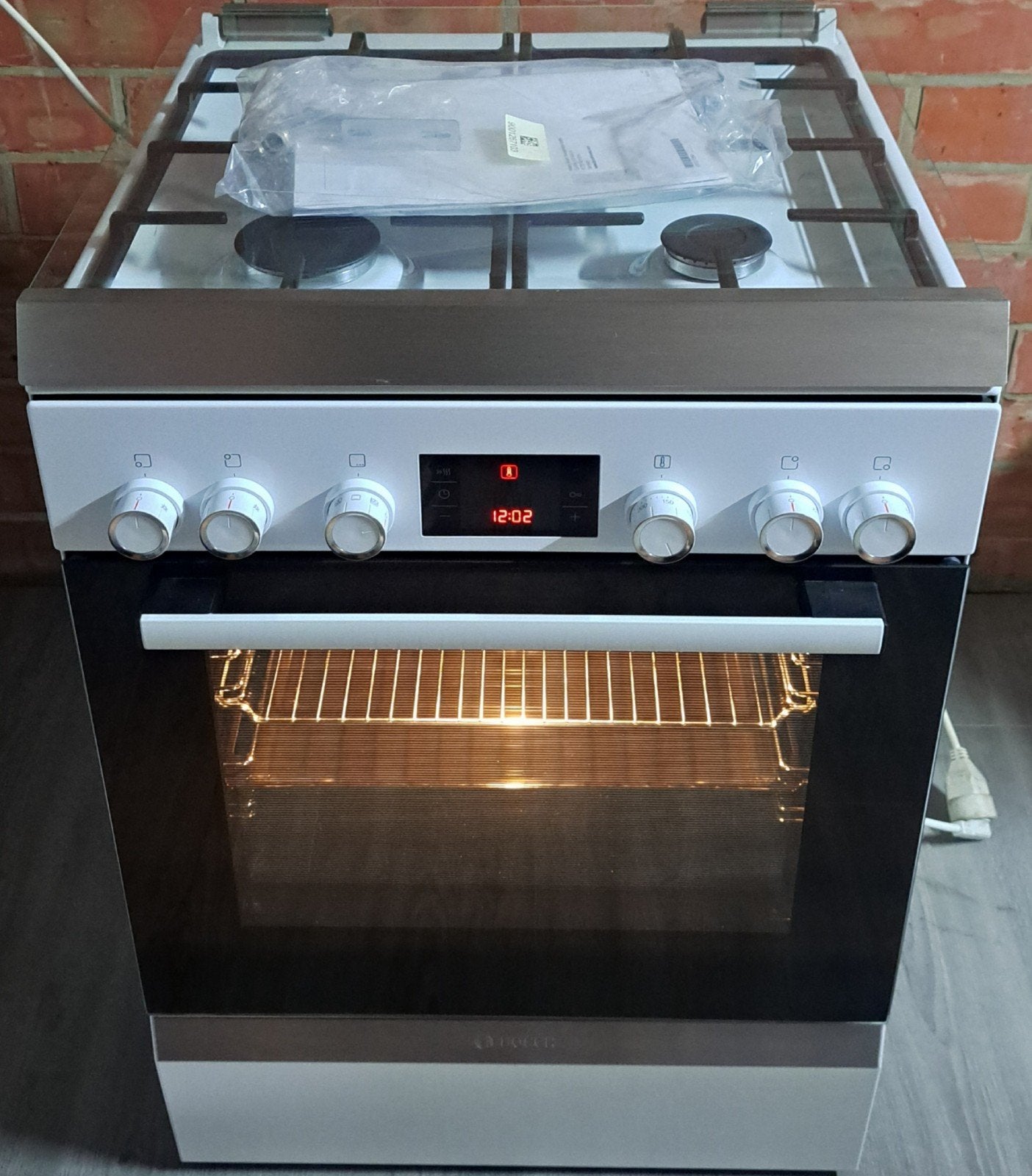 Gasfornuis met elektrische oven bosch, Ophalen
