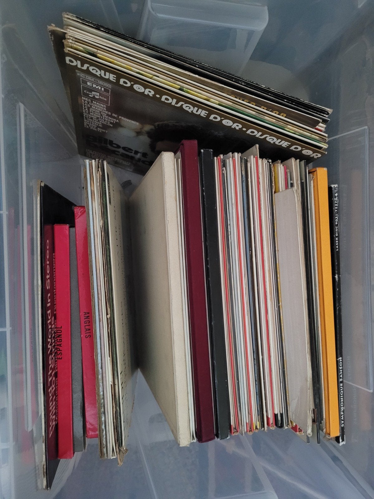 lot de vinyles 33 tours, Enlèvement