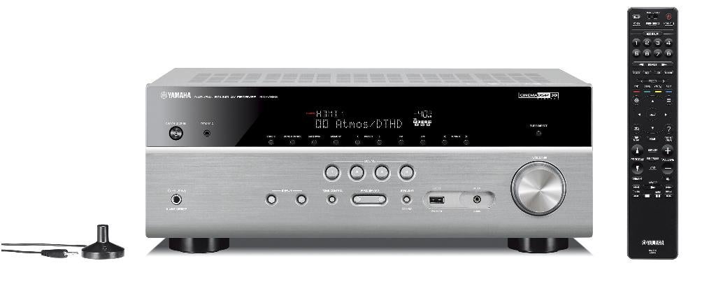 Te koop mooie Yamaha musiccast versterker Rx-V685 titanium, Audio, Tv en Foto, Versterkers en Ontvangers, Ophalen, Yamaha, Zo goed als nieuw
