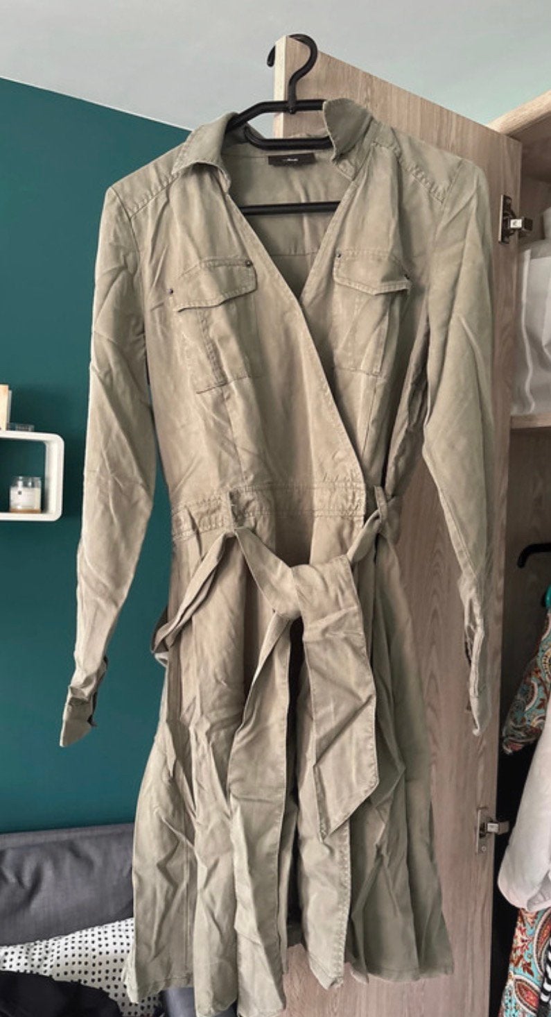 Beige kleedje, Maat 38/40 (M), Beige, Ophalen of Verzenden, Zo goed als nieuw
