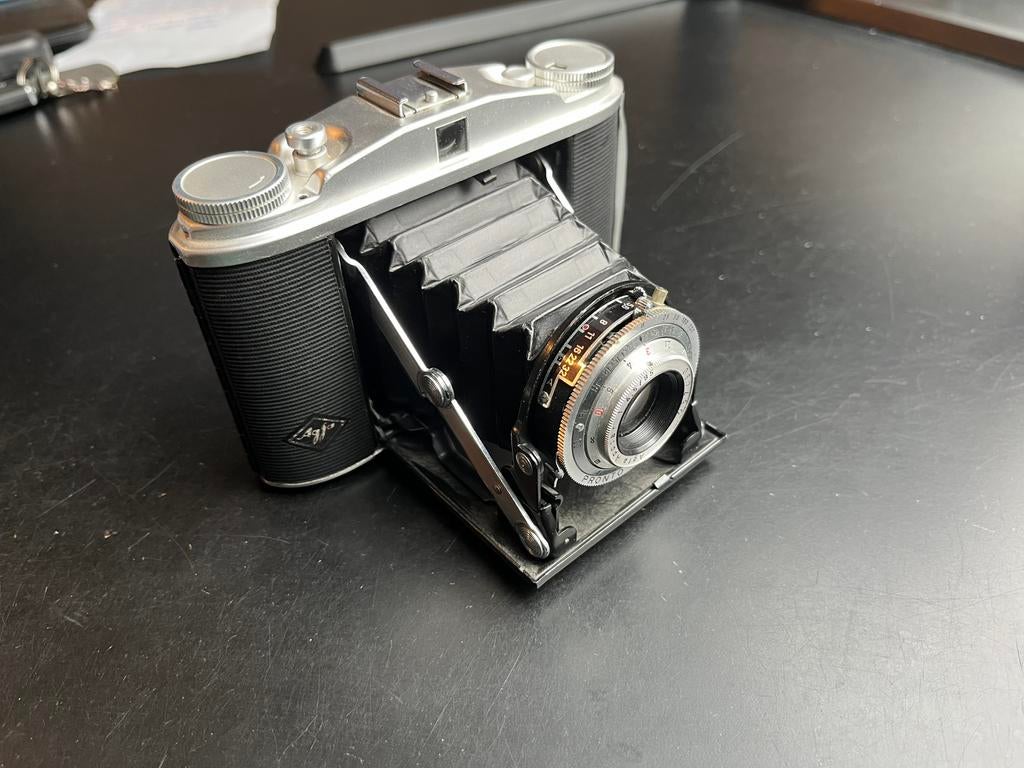 Agfa Isolette II f4.5/85mm, Ophalen of Verzenden, Zo goed als nieuw