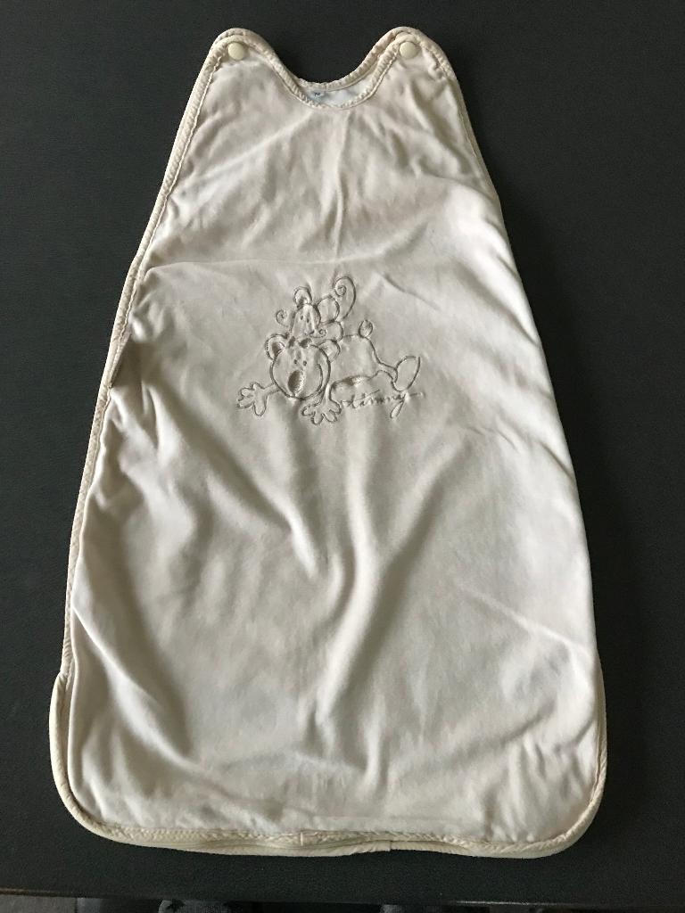 Timmy sac de couchage beige 70 cm excellent état, Enlèvement ou Envoi, Utilisé, 70 à 85 cm, Sac de couchage