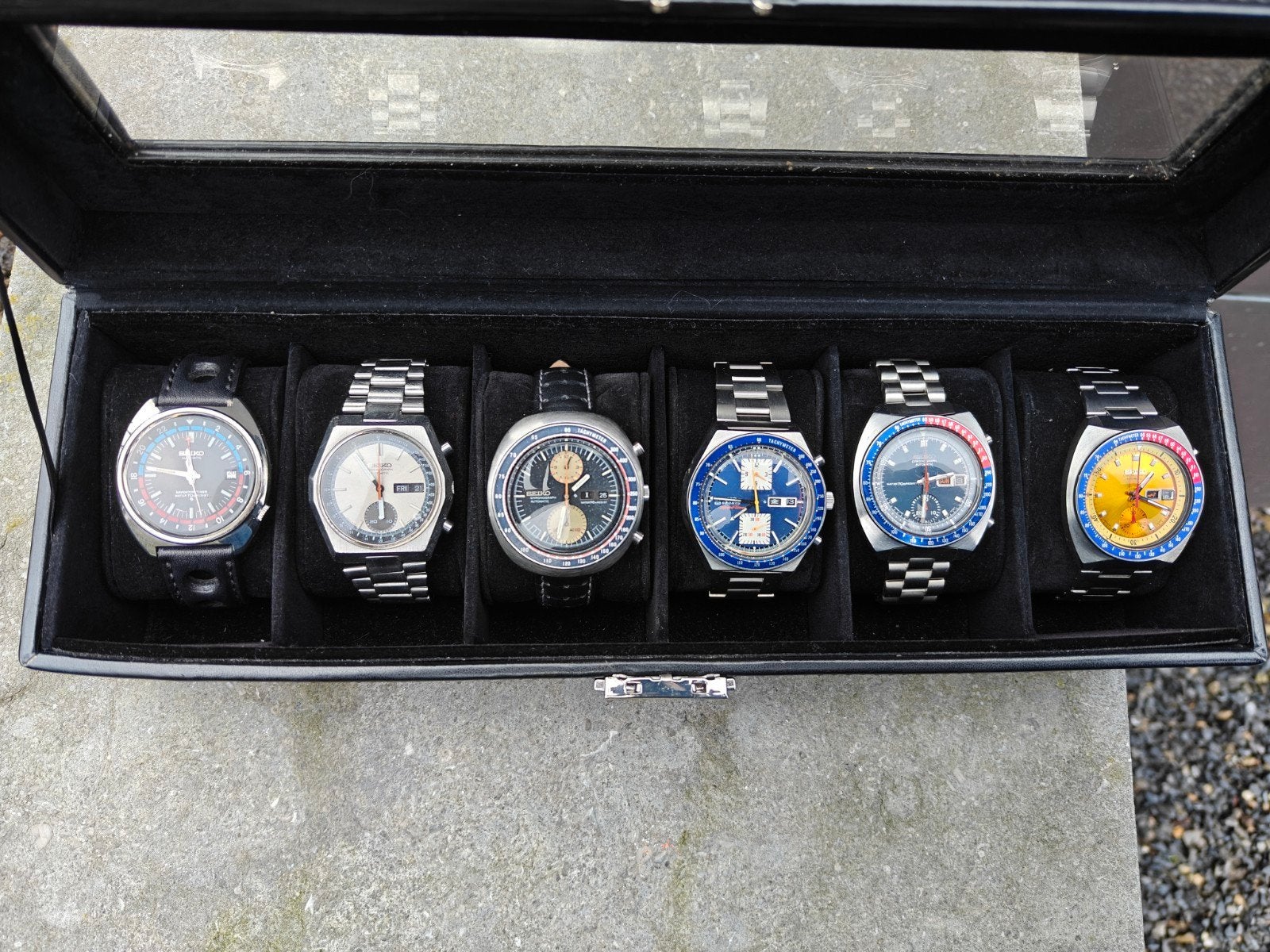 Seiko vintage, Enlèvement