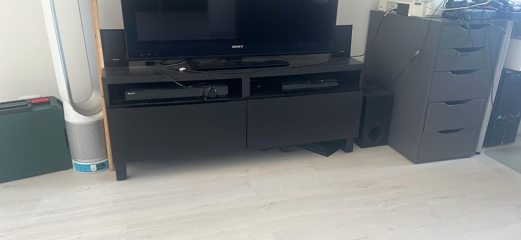 Ikea besta tv meubel, Ophalen, Gebruikt