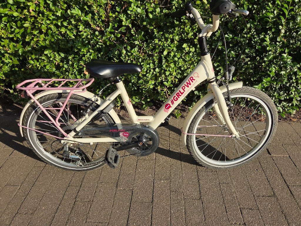 Meisjesfiets 20 inch, Fietsen en Brommers, Fietsen | Meisjes, Ophalen, Velgrem, Versnellingen, Zo goed als nieuw