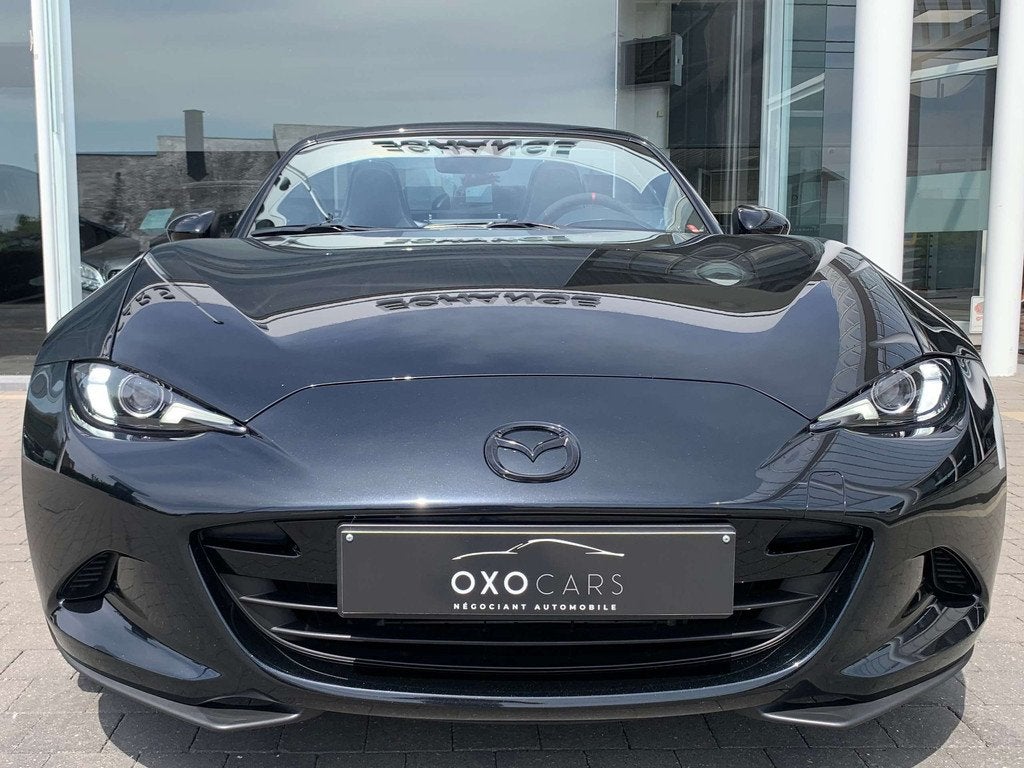 Mazda MX-5 1.5i Skyactiv-G 132CV / CABRIOLET / FULL BLACK /, Autos, Cuir, Achat, Euro 6, Entreprise
