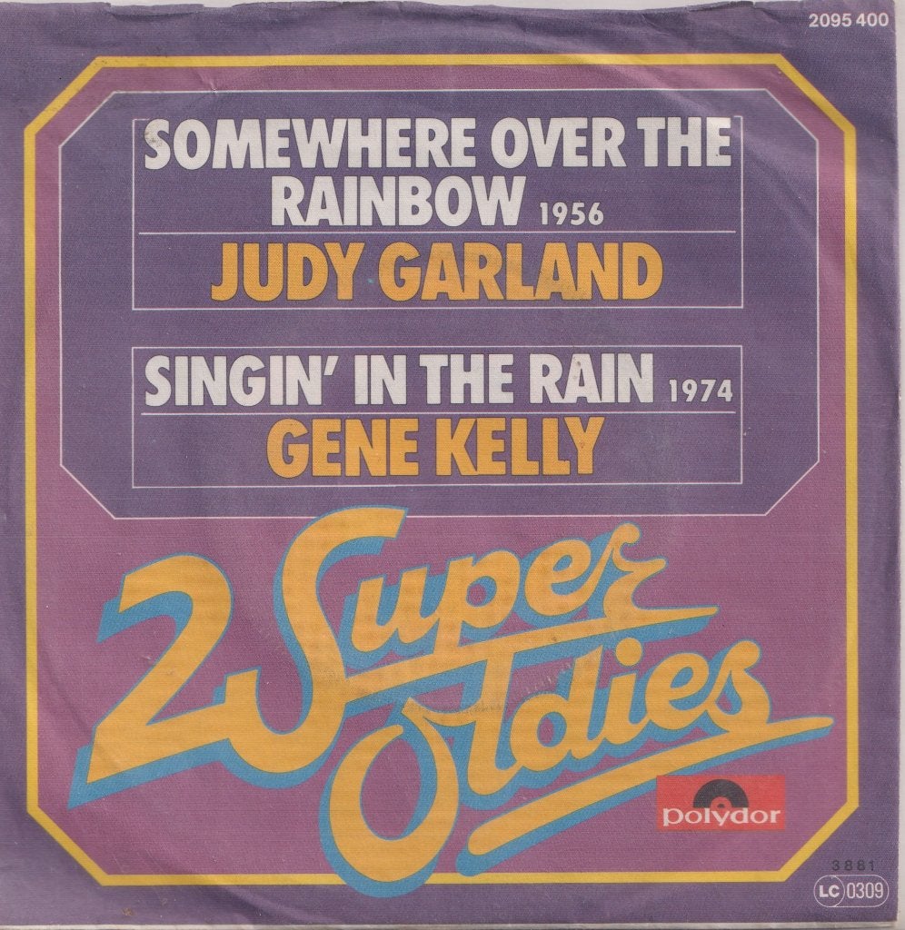 Judy Garland – Somewhere over the rainbow - Single, Gebruikt, Filmmuziek en Soundtracks, 7 inch, Single