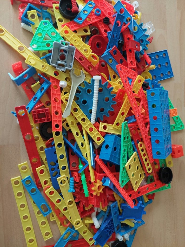 Meccano constructiespeelgoed, Collections, Enlèvement ou Envoi, Utilisé