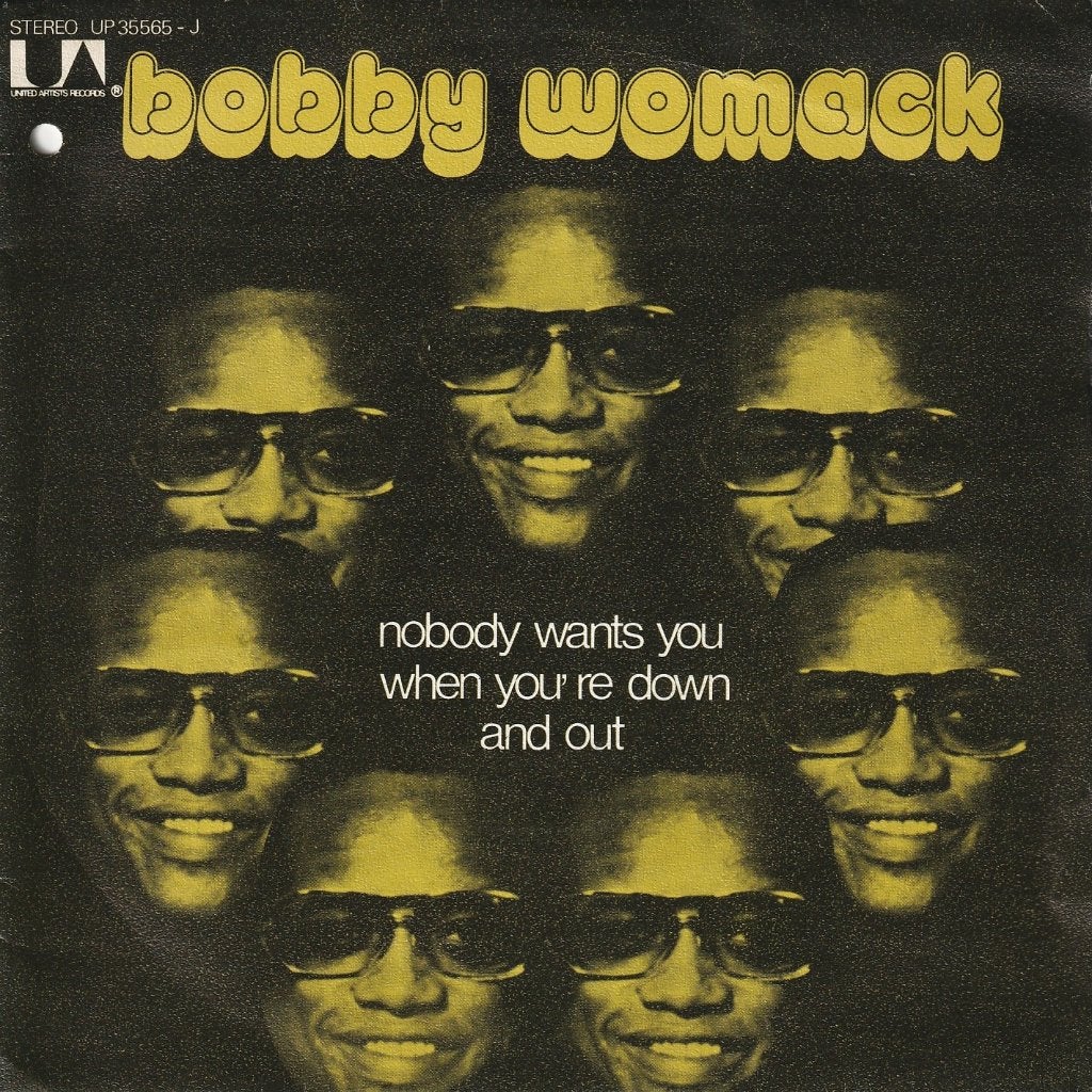 Bobby Womack - Nobody wants you, CD & DVD, Vinyles Singles, 7 inch, Pochette photo, Utilisé, Autres types