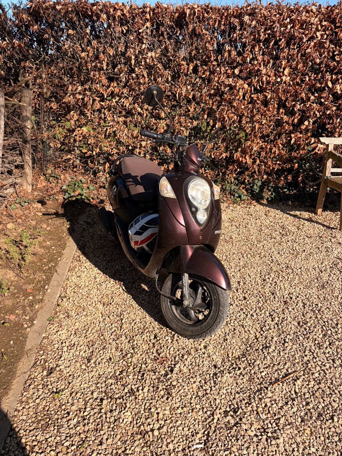 Sym mio 50cc aklasse, Fietsen en Brommers, Klasse A (25 km/u), Zo goed als nieuw, Benzine, 50 cc