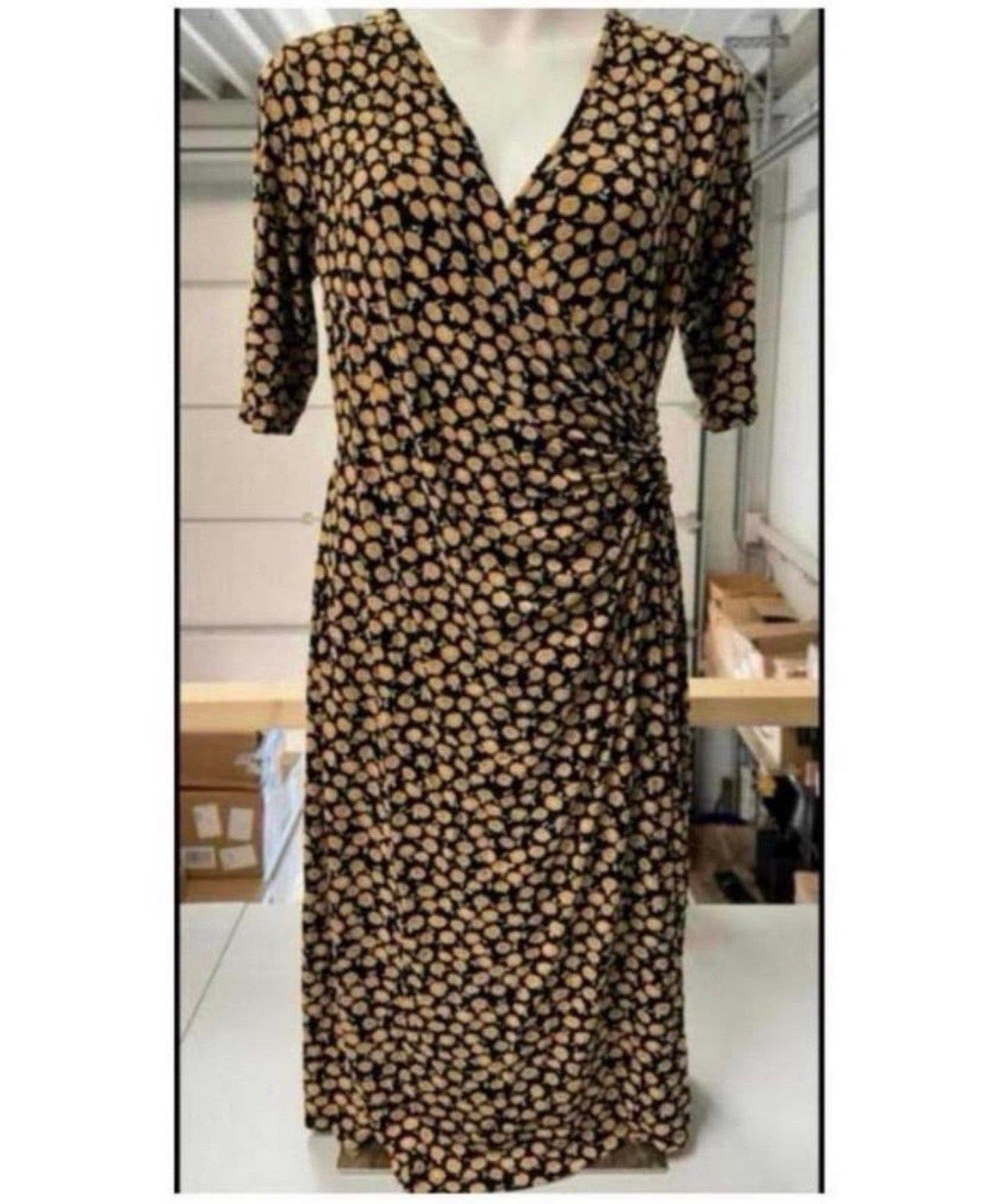 Dames jurk zomer najaar Maat M - m&s women - geel zwart, Ophalen of Verzenden, Zo goed als nieuw, Maat 38/40 (M), Meerkleurig