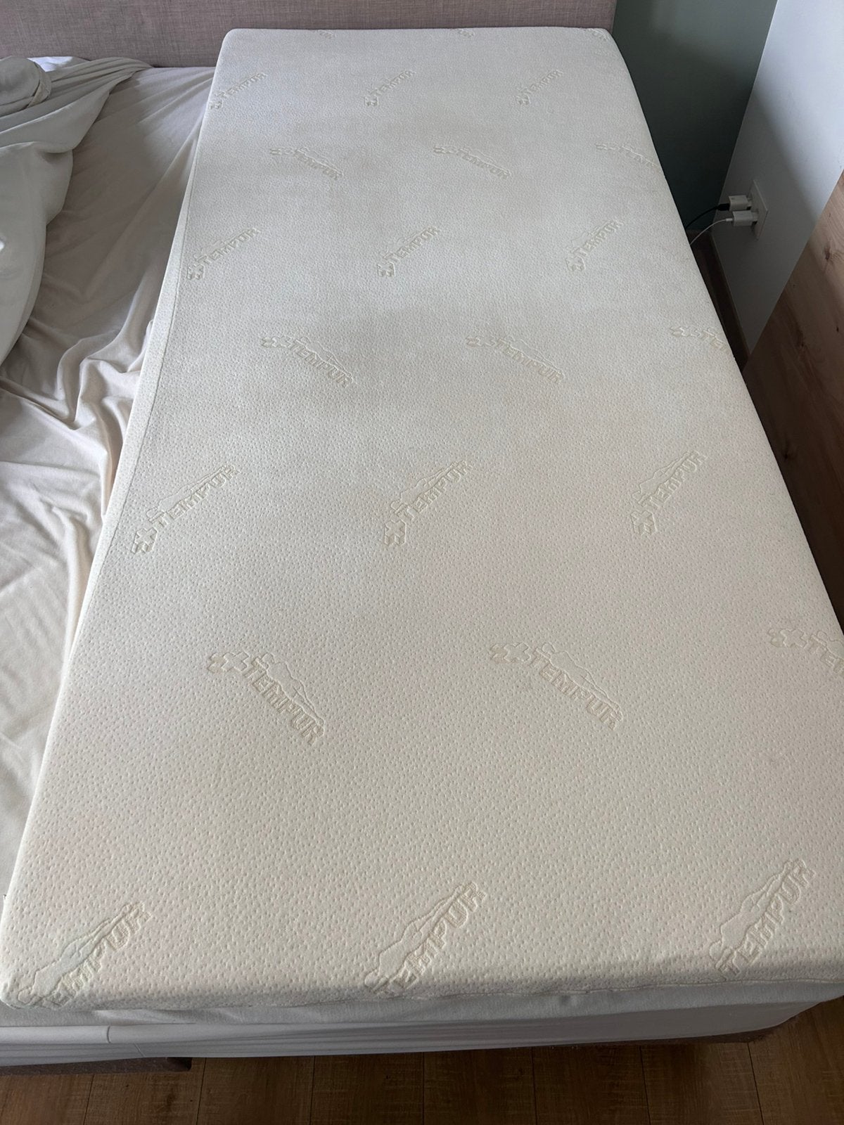 Tempur topmatras - Tempur Original Comfort Topper, Huis en Inrichting, Ophalen, 90 cm, Eenpersoons, Zo goed als nieuw
