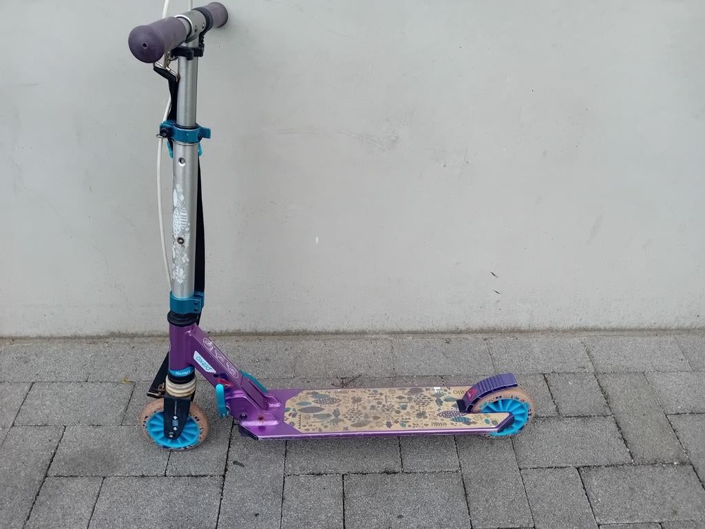 Step alu Oxelo inklapbaar met voorvering, Fietsen en Brommers, Steps, Ophalen of Verzenden