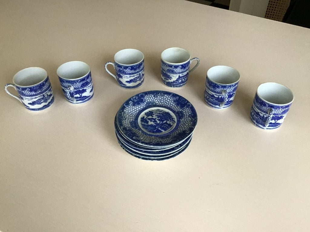 Kop en schotel, Ophalen, Zo goed als nieuw, Aziatisch, Kop(pen) en/of Schotel(s)