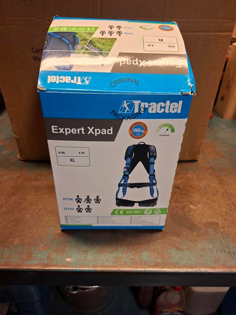Veiligheidsharnas Tractel, Ophalen