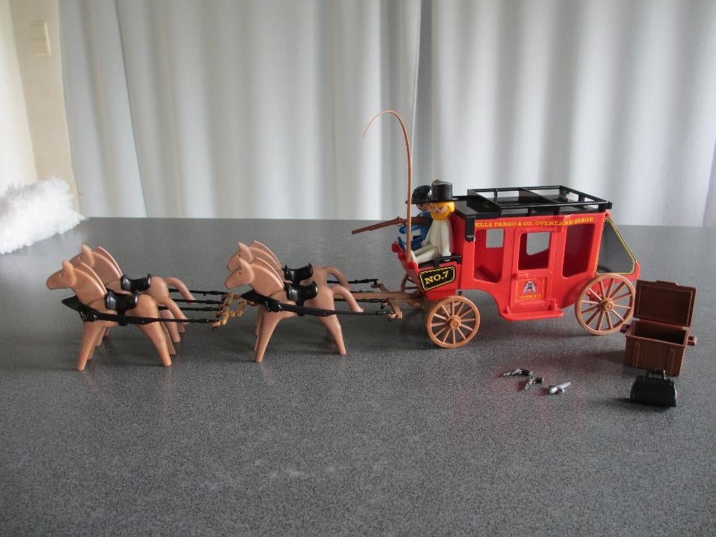 playmobil western postkoets, Ophalen, Gebruikt