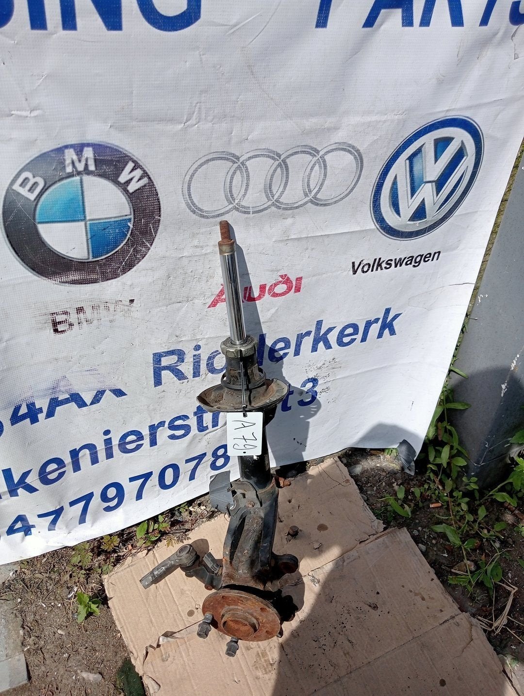 VW Golf 6 Wielophanging Veerpoot 1T0413031E, Volkswagen, -, Utilisé, -