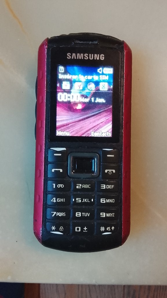 Samsung B2700, Ophalen, Gebruikt, Fysiek toetsenbord