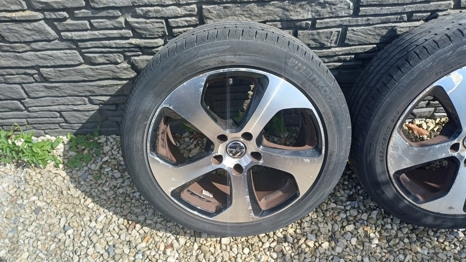 Jantes 17 pour vw, Autos : Pièces & Accessoires, Enlèvement, Pneu(s)