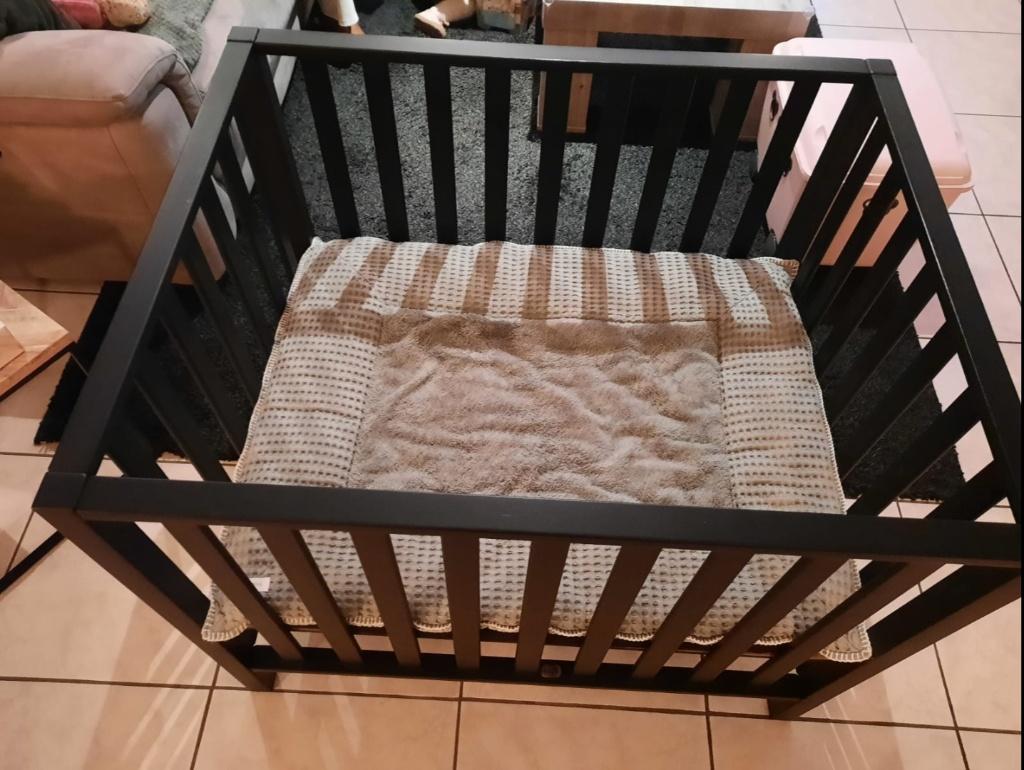 Babypark (box) met matras en boxkleed, Kinderen en Baby's, Babyparken, Ophalen, Zo goed als nieuw, Rechthoekig, In hoogte verstelbaar