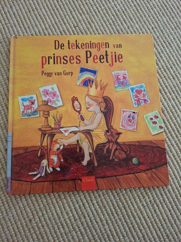 Kinderboek: De tekeningen van prinses Peetjie, Livres, Livres d'images & Albums d'images, Enlèvement ou Envoi