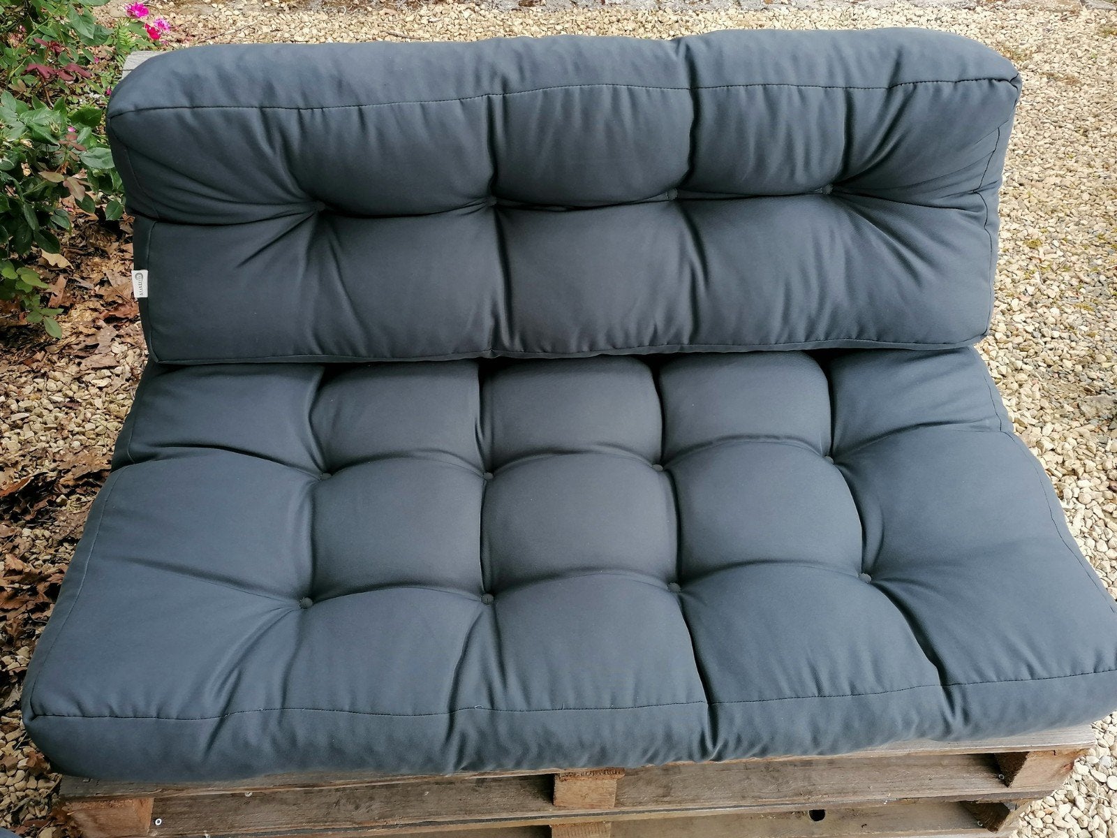 Luxe loungebank kussens te koop. Zo goed als nieuw, Tuin en Terras, Ophalen, Zo goed als nieuw