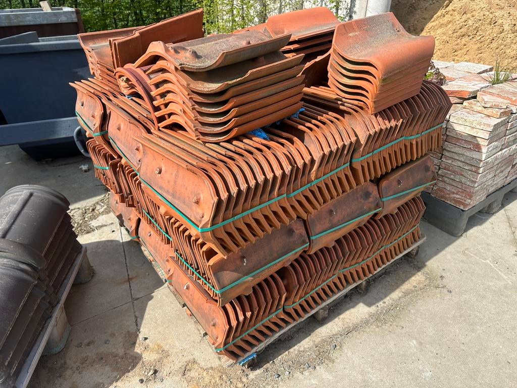 Tuiles Koramic 451, Ophalen, Zo goed als nieuw, Rood, Dakpannen