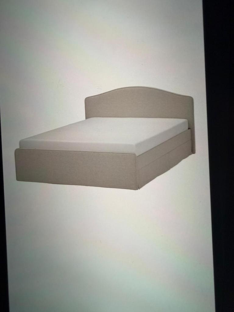 IKEA-bed met IKEA-matras, Ophalen of Verzenden, Zo goed als nieuw, 140 cm