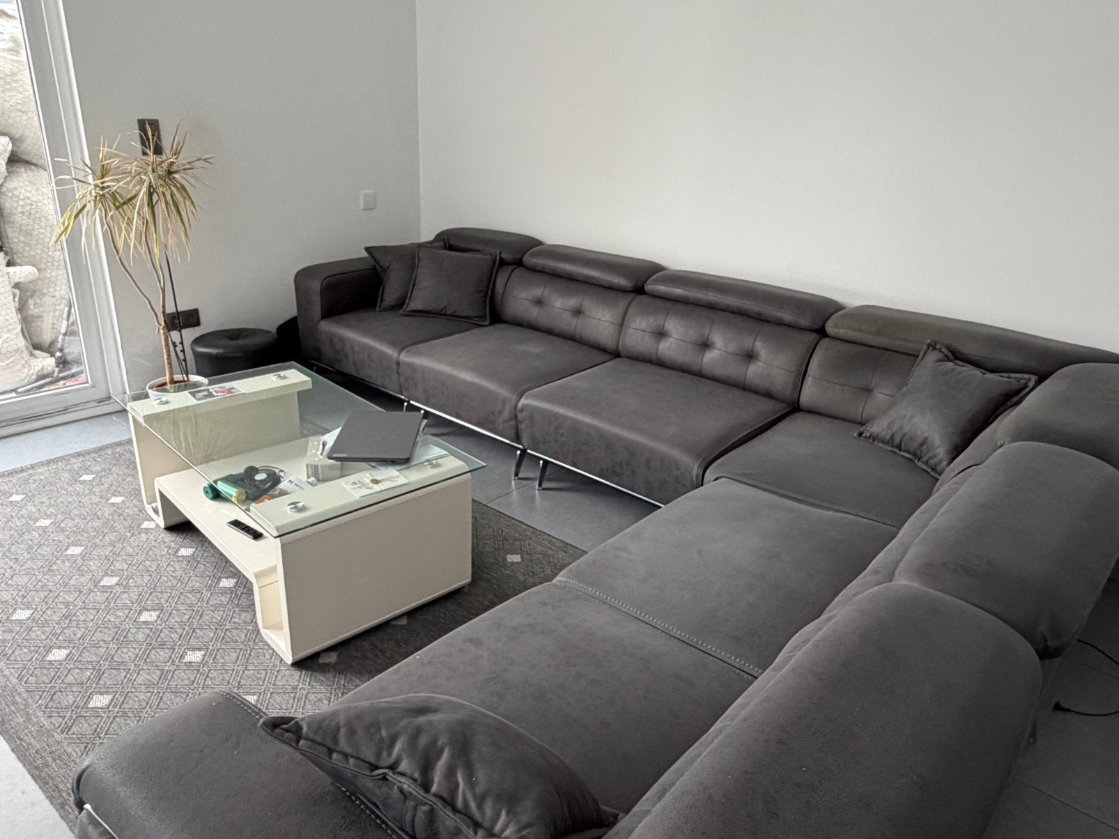 Hoek salin, Huis en Inrichting, Ophalen, Zo goed als nieuw