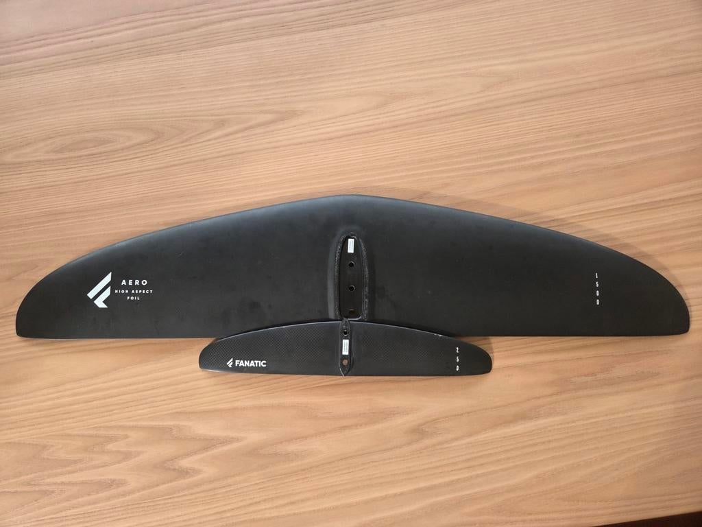 Foil fanatic aero 1500 et stab 250, Ophalen