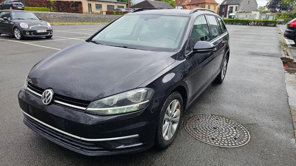 VW Golf, Auto's, 4 cilinders, Zwart, 5 deurs, Dealer onderhouden