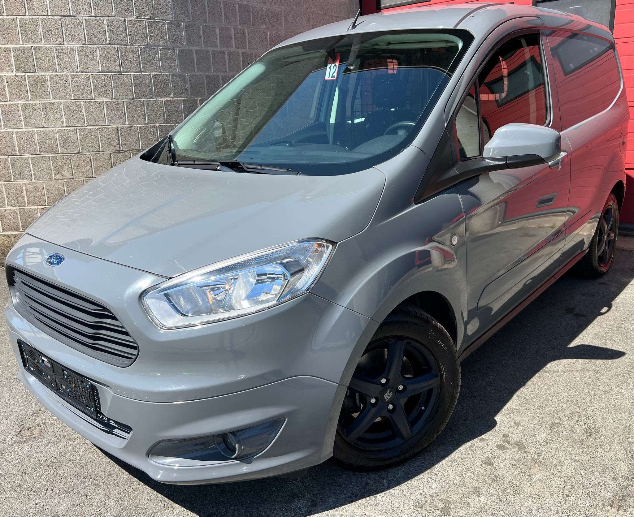 Ford Transit Courier 1.0 EcoBoost (5.330 € HTVA) CLIM + CA, Argent ou Gris, Achat, 998 cm³, Euro 6