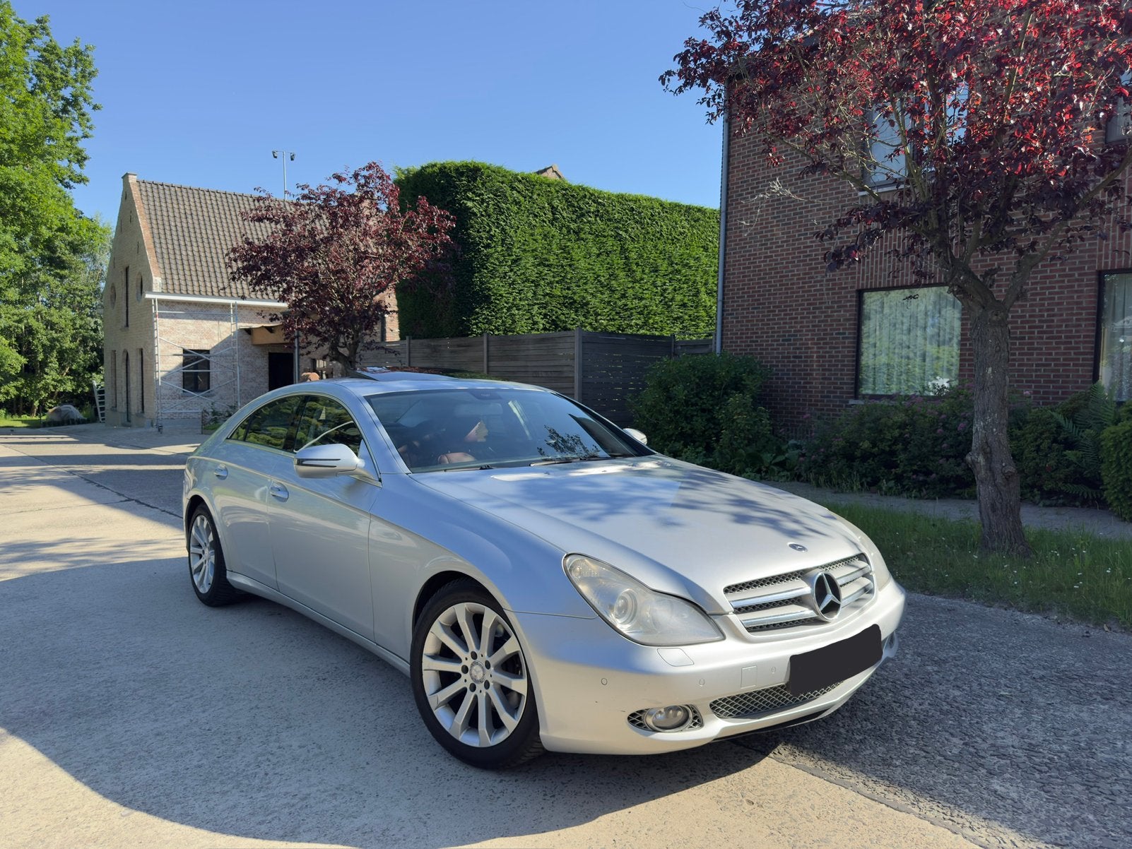 Mercedes-Benz Cls 350 cdi Full option gekeurd voor verkoop, Autos, Cuir, Argent ou Gris, Achat, 4 portes