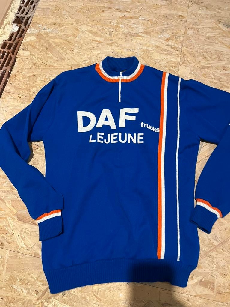 Wollen koerstrui daf trucks lejeune, Fietsen en Brommers, Ophalen of Verzenden, Zo goed als nieuw