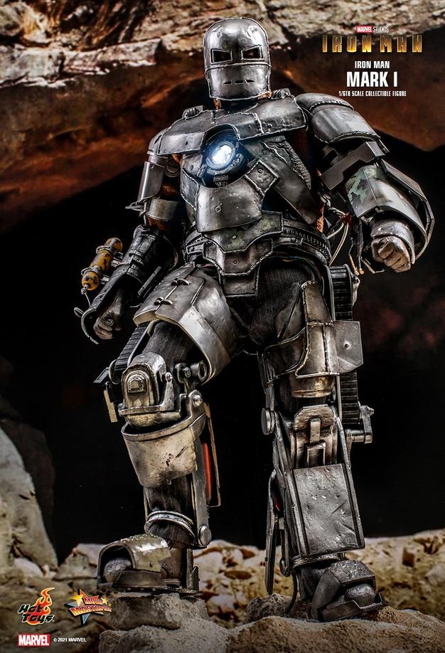 Hot Toys MMS605-D40 Iron Man Mark I (scellée), Enlèvement, Neuf, Humain
