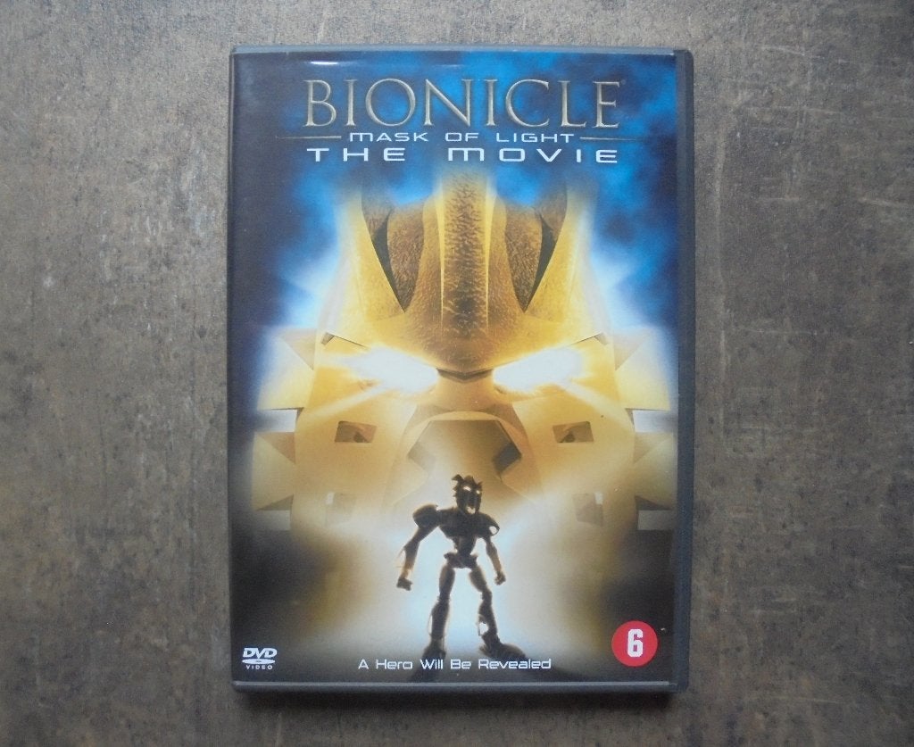 Lego DVD Bionicle Mask Of Light The Movie (zie foto's), Cd's en Dvd's, Gebruikt, Tekenfilm, Overige soorten, Ophalen of Verzenden