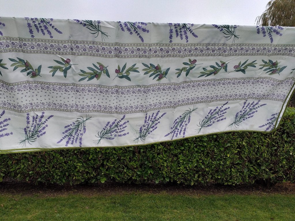 Nouvelle nappe gaie, colorée, style ensoleillé +6 serviettes, Maison & Meubles, Neuf, 180 cm, Nappe, Multicolore