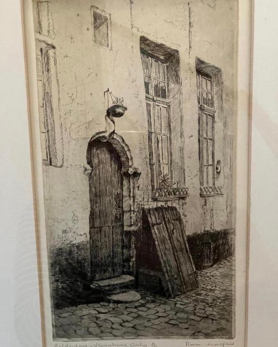 Ets Romain Malfliet (3 stuks), Antiek en Kunst, Kunst | Etsen en Gravures, Ophalen, Ets