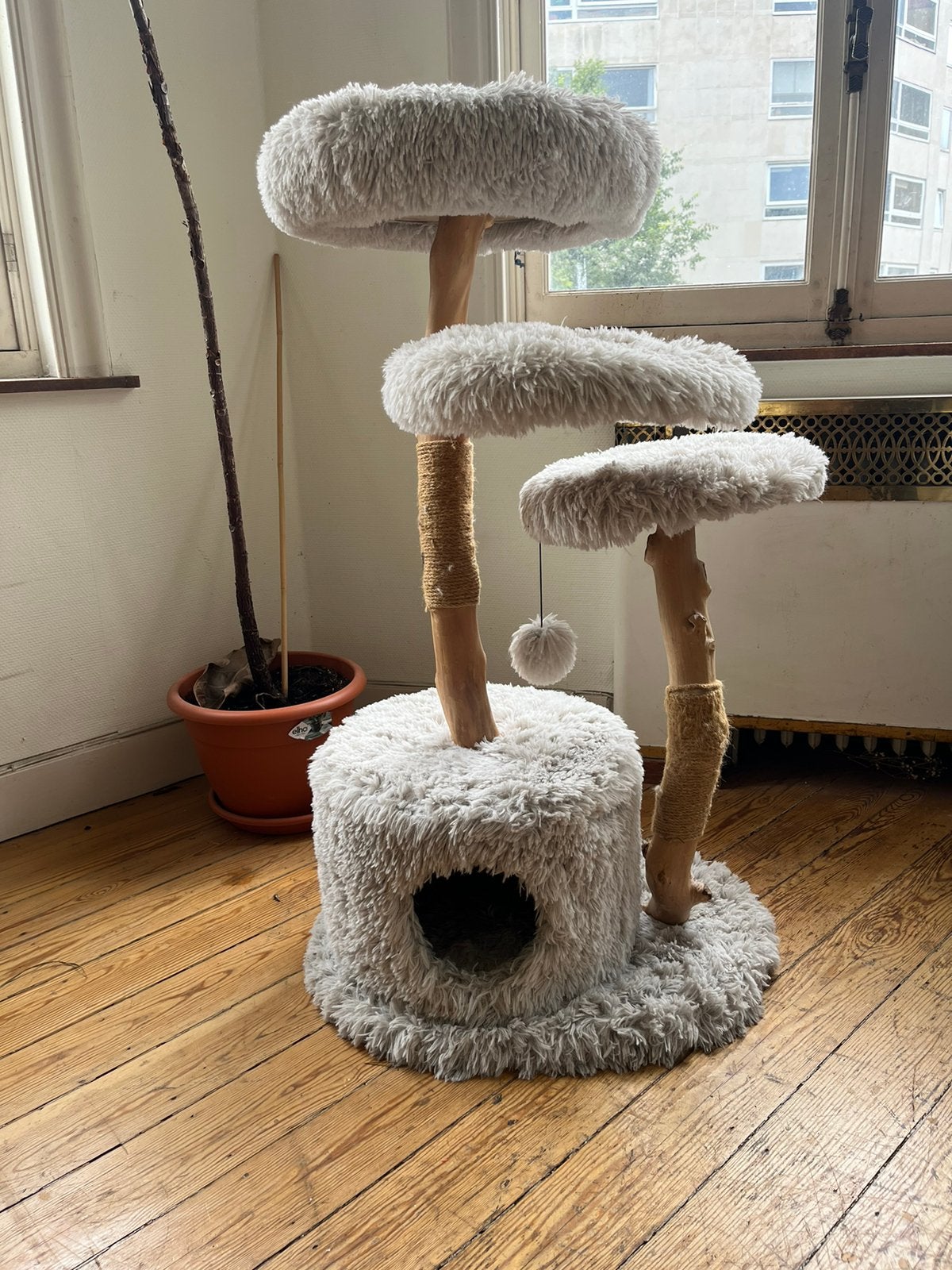 Arbre à chat, Enlèvement, Utilisé, Griffoir