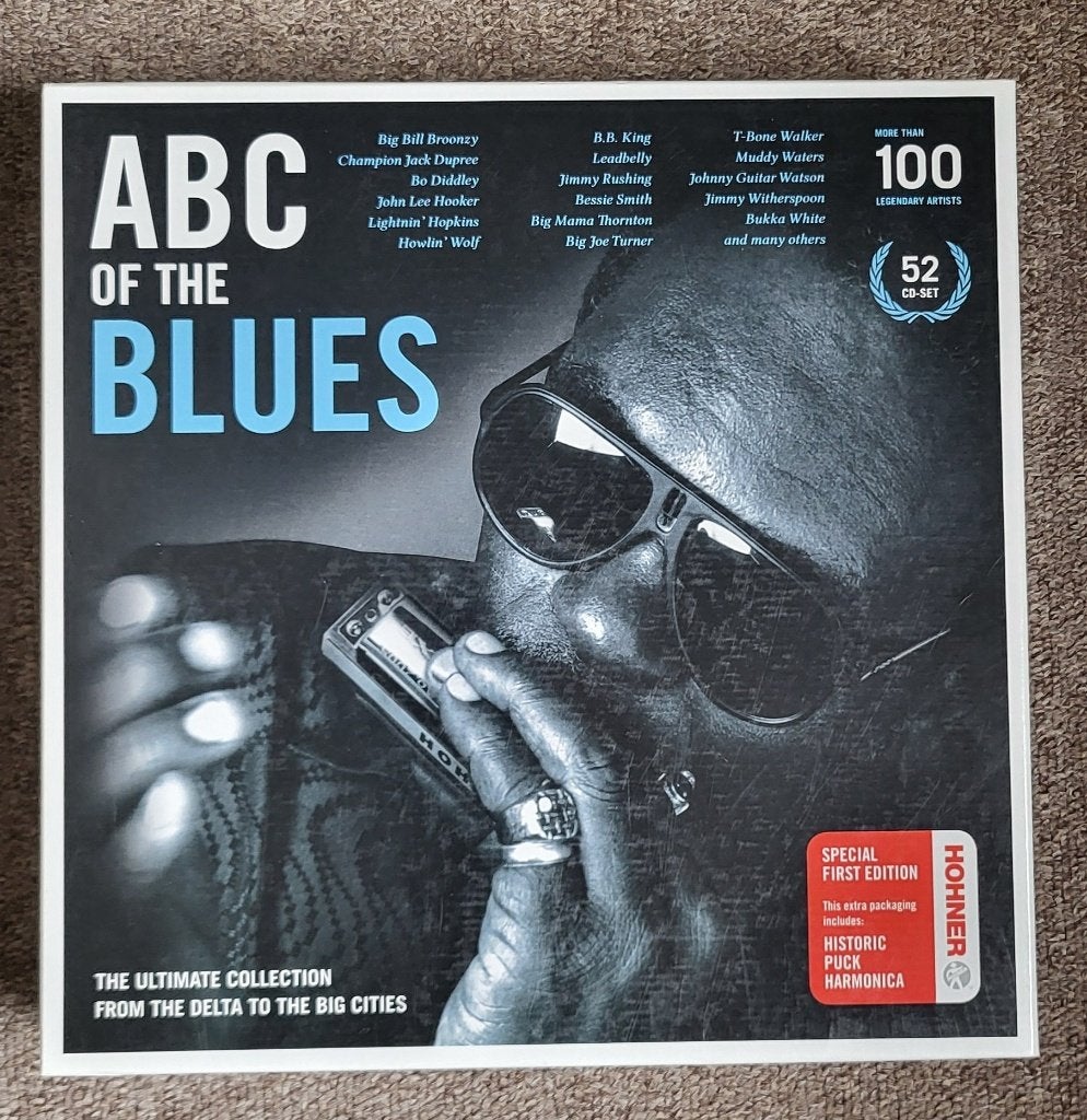 ABC Of The Blues 52 CD-SET Special First Edition, Ophalen, Boxset, Zo goed als nieuw, Blues