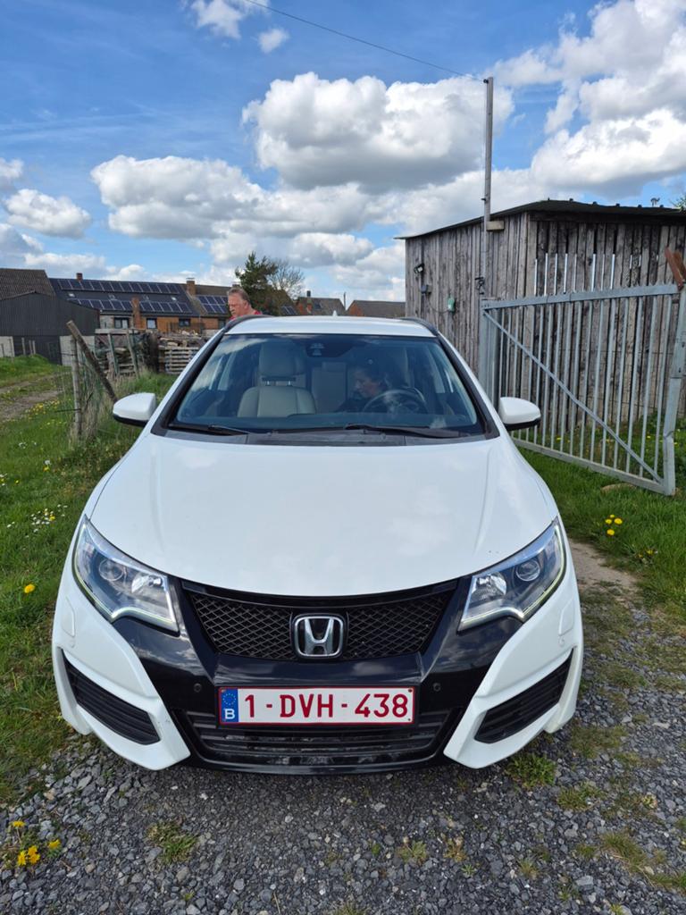 Honda civic tourer 2016 euro6 205.000km 1.6 diesel, Autos, Honda, Achat, Euro 6, Boîte manuelle, Diesel