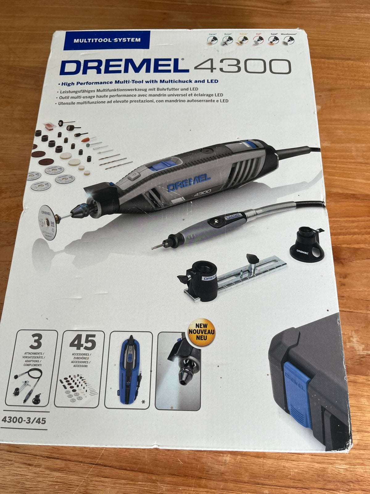 DREMEL 4300 + TABLE DE FRAISAGE 231, Bricolage & Construction, Enlèvement ou Envoi