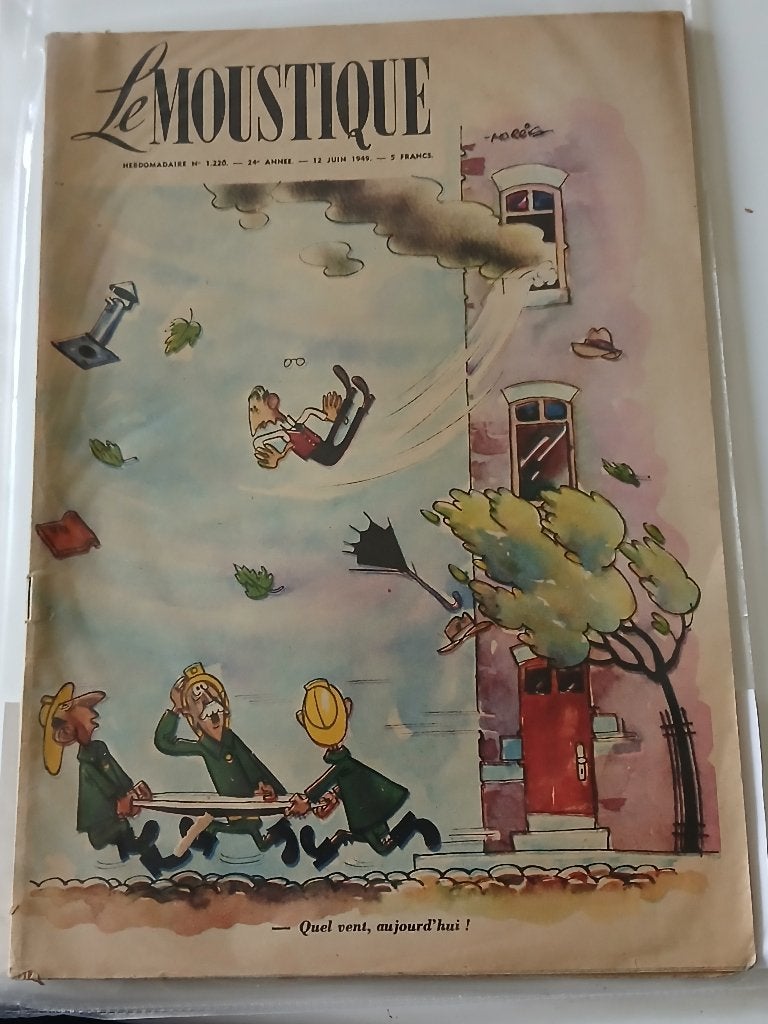 Magazine Le Moustique N1220 - 12 Juin 1949, Collections, Enlèvement, 1940 à 1960