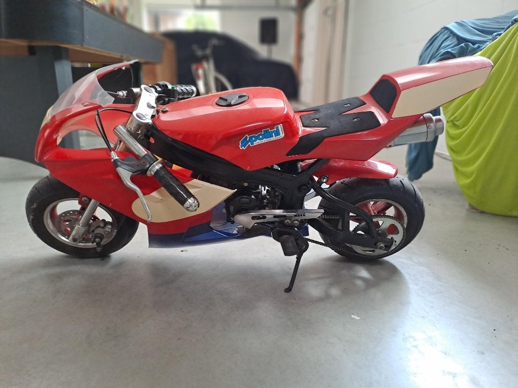 Pocketbike 50cc, Fietsen en Brommers, Ophalen, Overige typen, Zo goed als nieuw, 50 cc