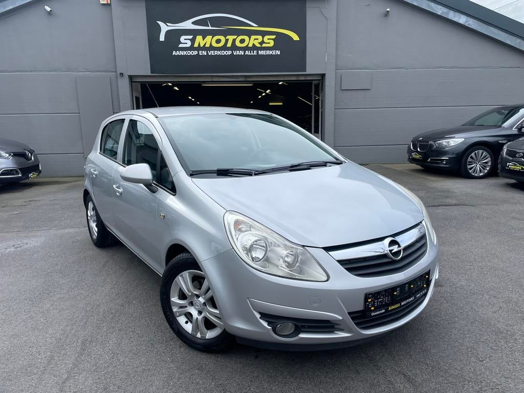 Opel Corsa 1.2 benzine | Airco | GARANTIE •77.435 km•, Auto's, Opel, Stof, 1229 cc, Elektrische ramen, Bedrijf