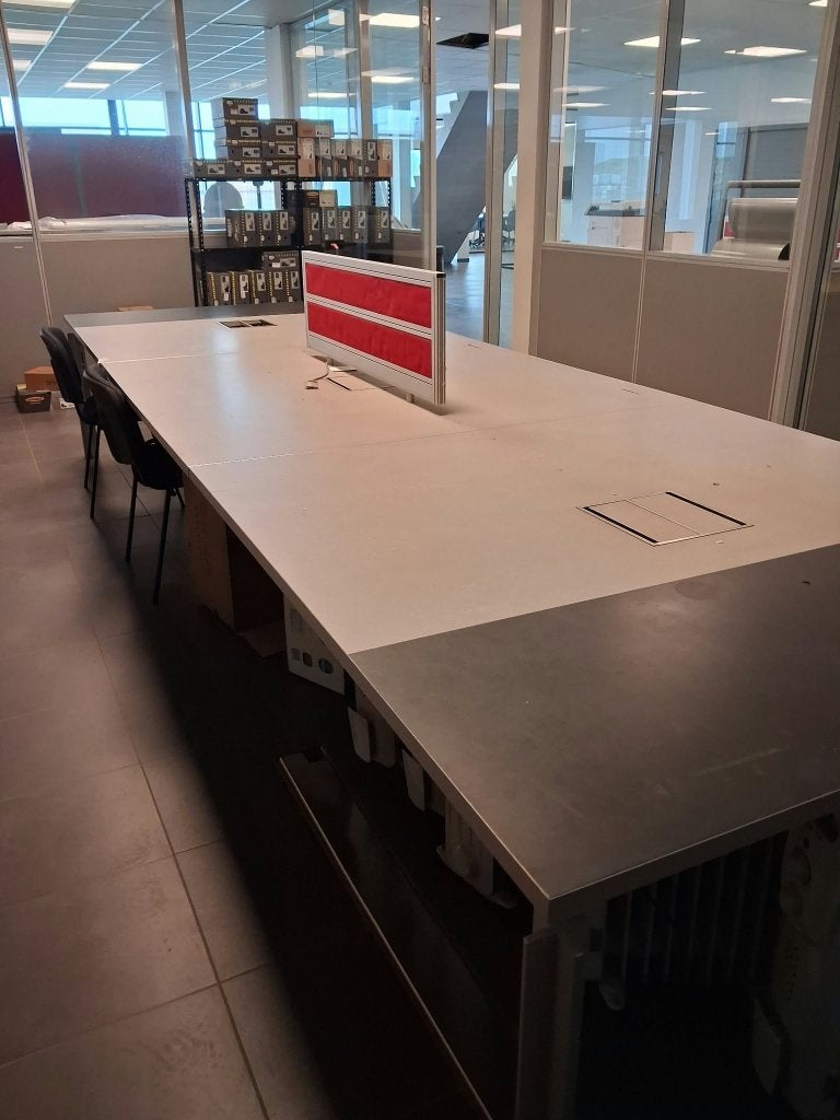 Werkbench BULO H2O 6 personen, Ophalen, 160 cm, Gebruikt, Metaal