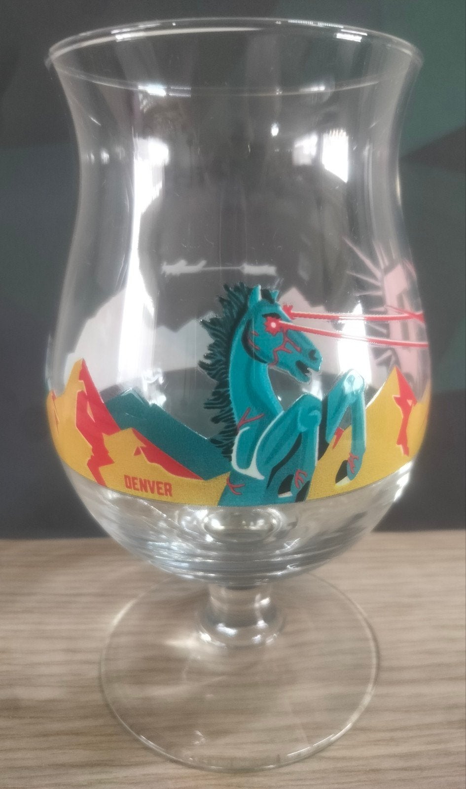 Duvel glas DENVER, Collections, Enlèvement ou Envoi, Comme neuf, Verre ou Verres, Duvel