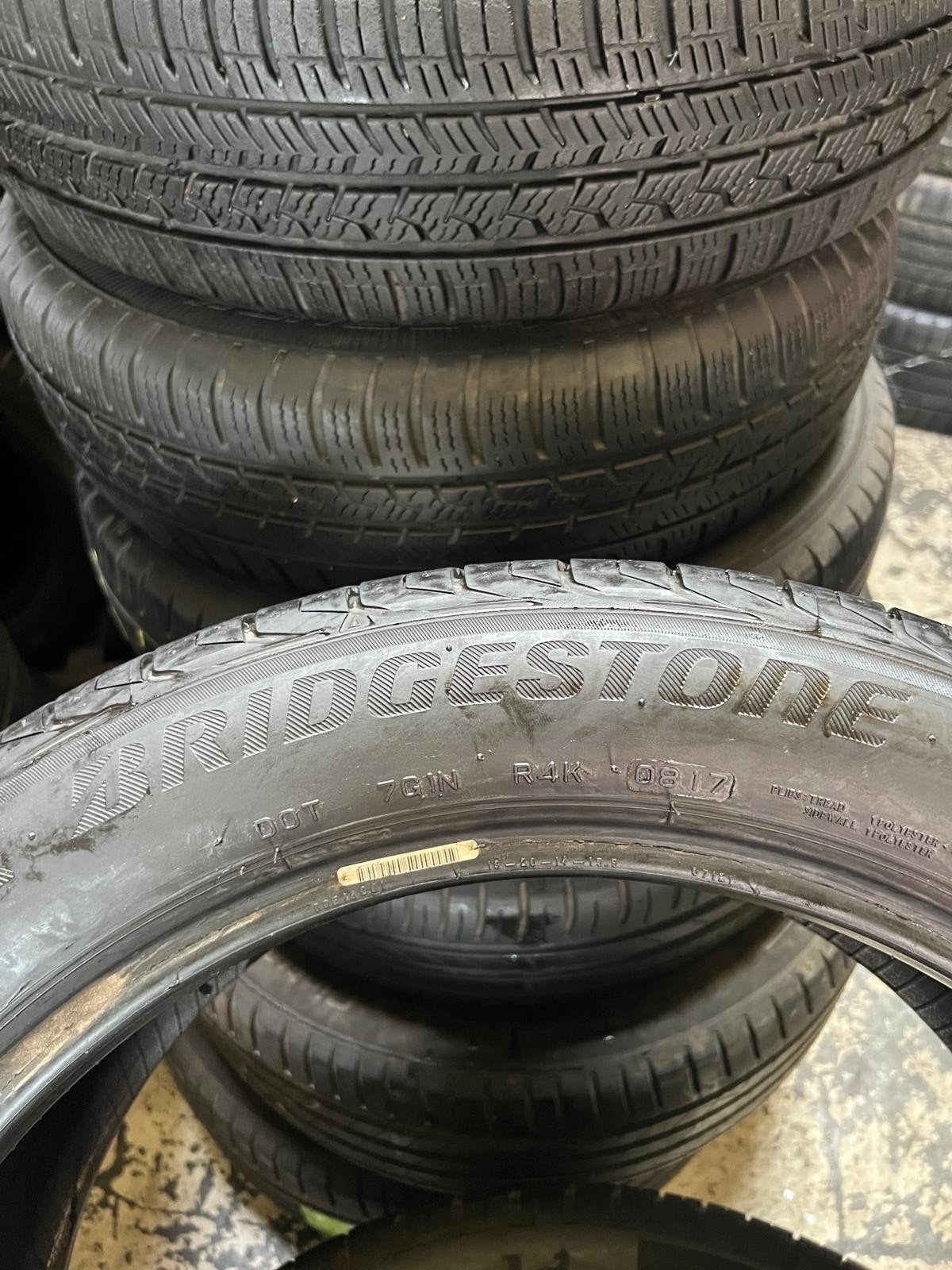 225/50/18 Bridgestone avec montage et équilibrage, Enlèvement